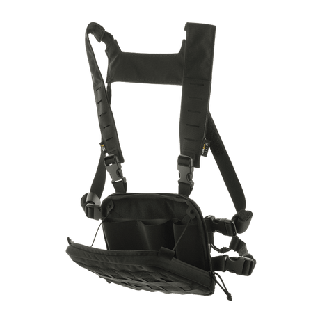M-Tac Chest Rig Elite brystveske i Cordura 500 med MOLLE Laser Cut-panel, H-sele, Velcro og NIJ-sertifisering, galleri posisjon 1