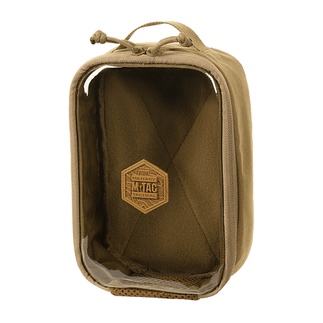 M-Tac Utility Organizer Transparent Elite Small Gen. II i multicam med slitesterkt materiale, gjennomsiktig frontpanel og NIJ-sertifisering, galleri posisjon 1