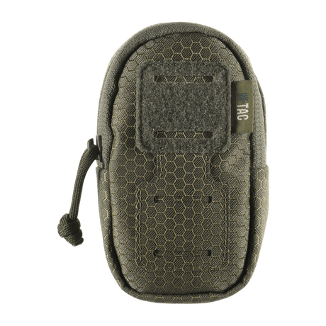 M-Tac PC Utility-veske Elite Hex i olivengrønn med hexagonalt mønster, MOLLE-kompatibel og holdbart materiale, galleri posisjon 1.