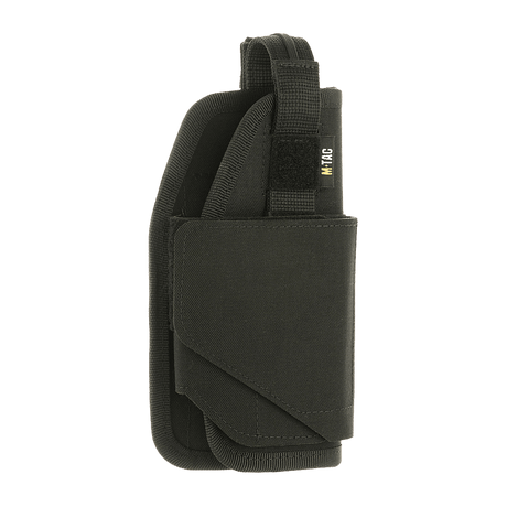 M-Tac Universal taktisk hylster Elite høyre av Cordura 500D med justerbar stropp og MOLLE-interface. Passer til pistoler som Glock 17.