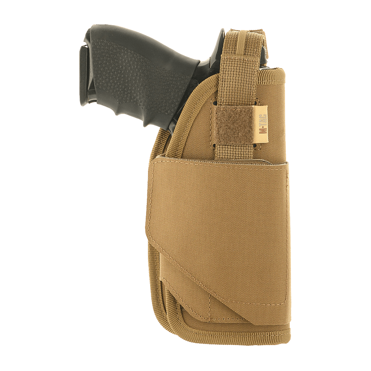 M-Tac Universal Taktisk Hylster Elite Højre i Cordura 500D med MOLLE-interface og justerbar strop til Glock 17
