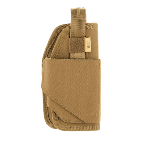 M-Tac Universal taktisk hylster Elite høyre i laminert Cordura 500D, justerbar størrelse, MOLLE-interface, passer til de fleste pistoler.