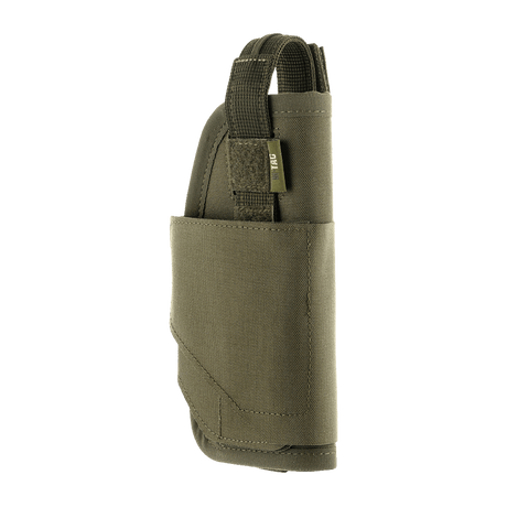 M-Tac Universal taktisk hylster Elite høyre i laminert Cordura 500D med justerbar stropp og MOLLE-interface for beltemontering.
