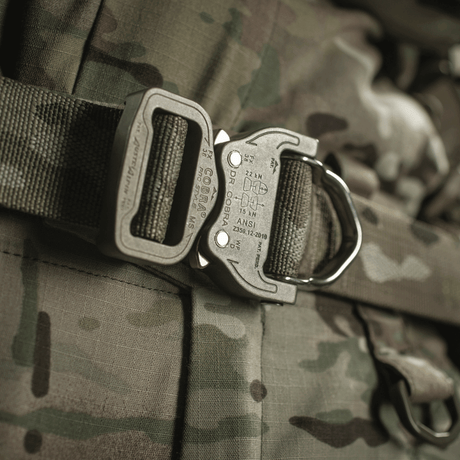 M-Tac taktisk krigsbelte Tiger D-Ring Cobra med slitesterkt Cordura® 500D-materiale for moderne soldatutrustning.