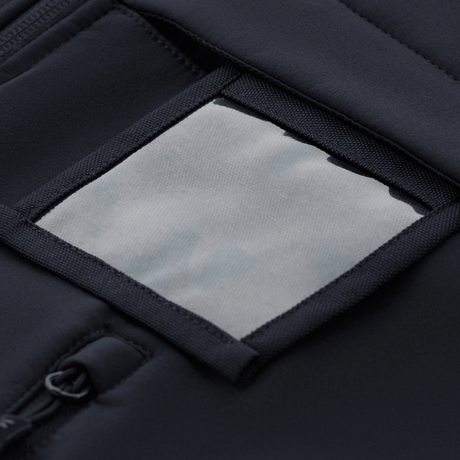 Identifikationspanel på M-Tac Soft Shell Police Jakke med skjult lommedesign