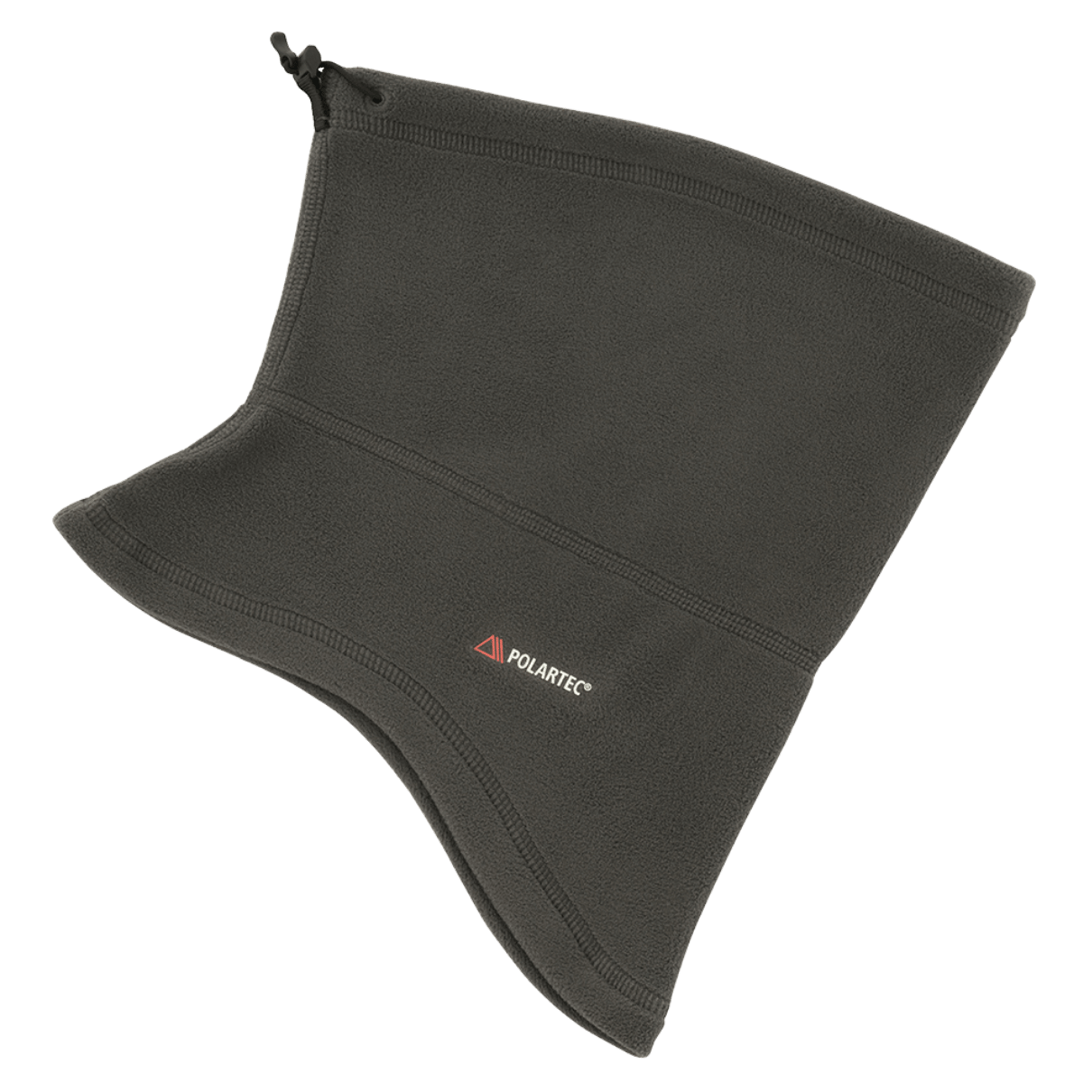 M-Tac Anatomisk Tube Scarf med Snor Polartec i sort fleece beskytter mod vind og kulde, multifunktionelt og holdbart.