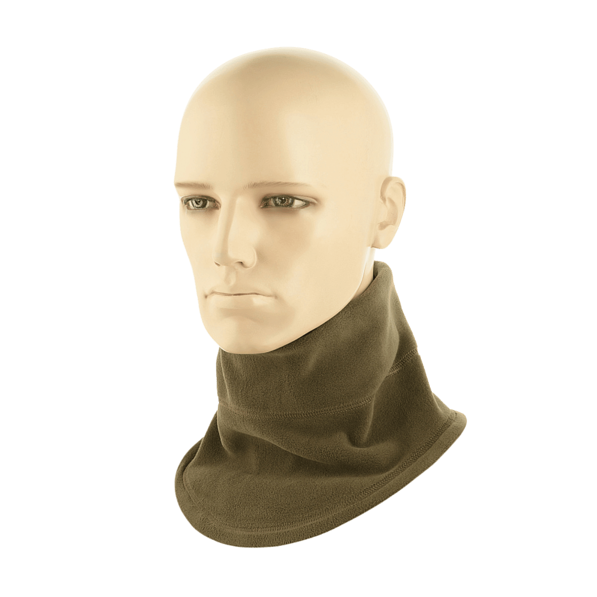 M-Tac Anatomisk Tube Scarf med Snor Polartec i fleece på mannequin, funktionelt og varmt halstørklæde til beskyttelse mod elementerne.