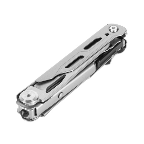 M-Tac Type 3 foldbar kniv (5-i-1) rustfritt stål med kompakt design og fem praktiske verktøy, ideell for EDC-kit og daglig bruk.