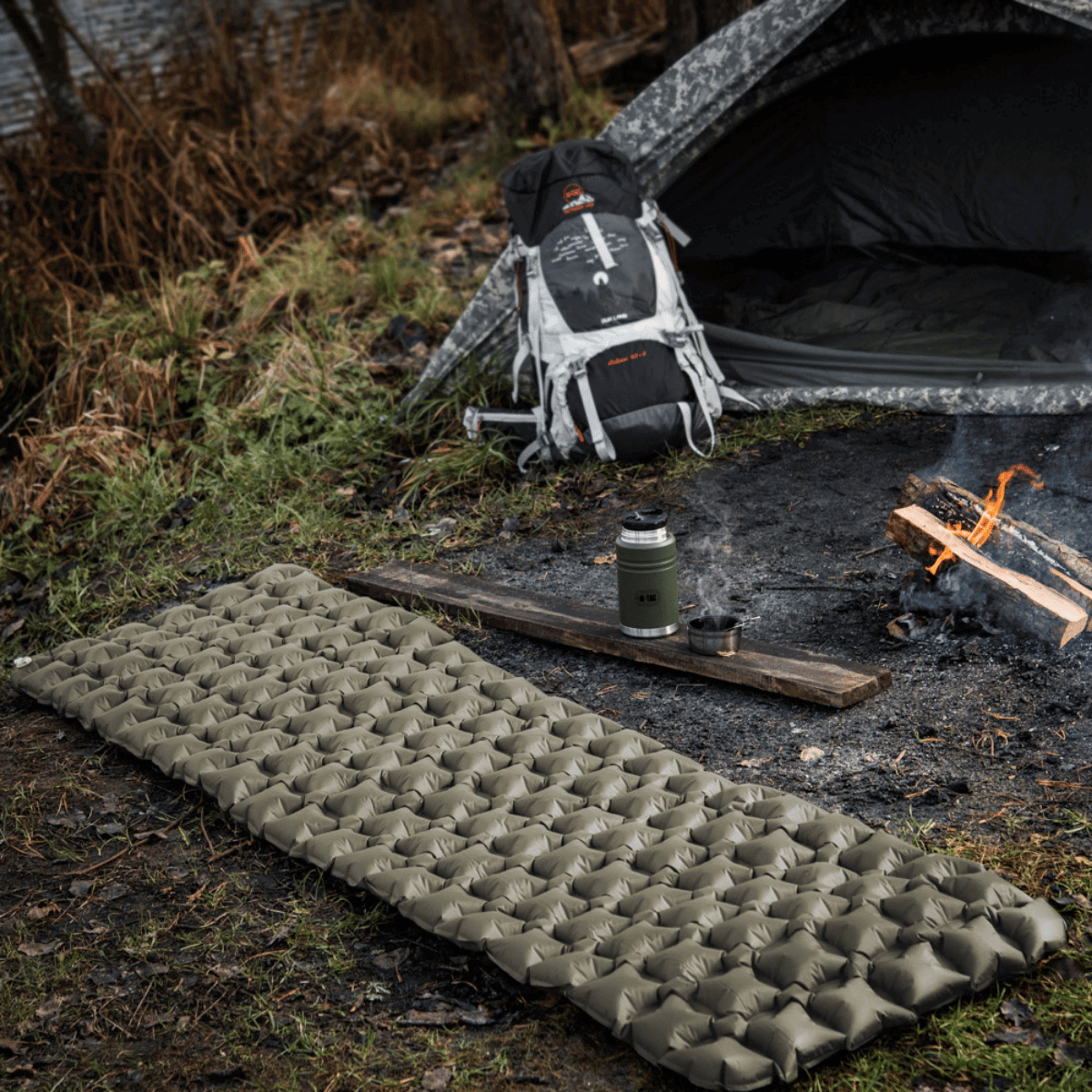 M-Tac Oppblåsbar Liggeunderlag 195x60