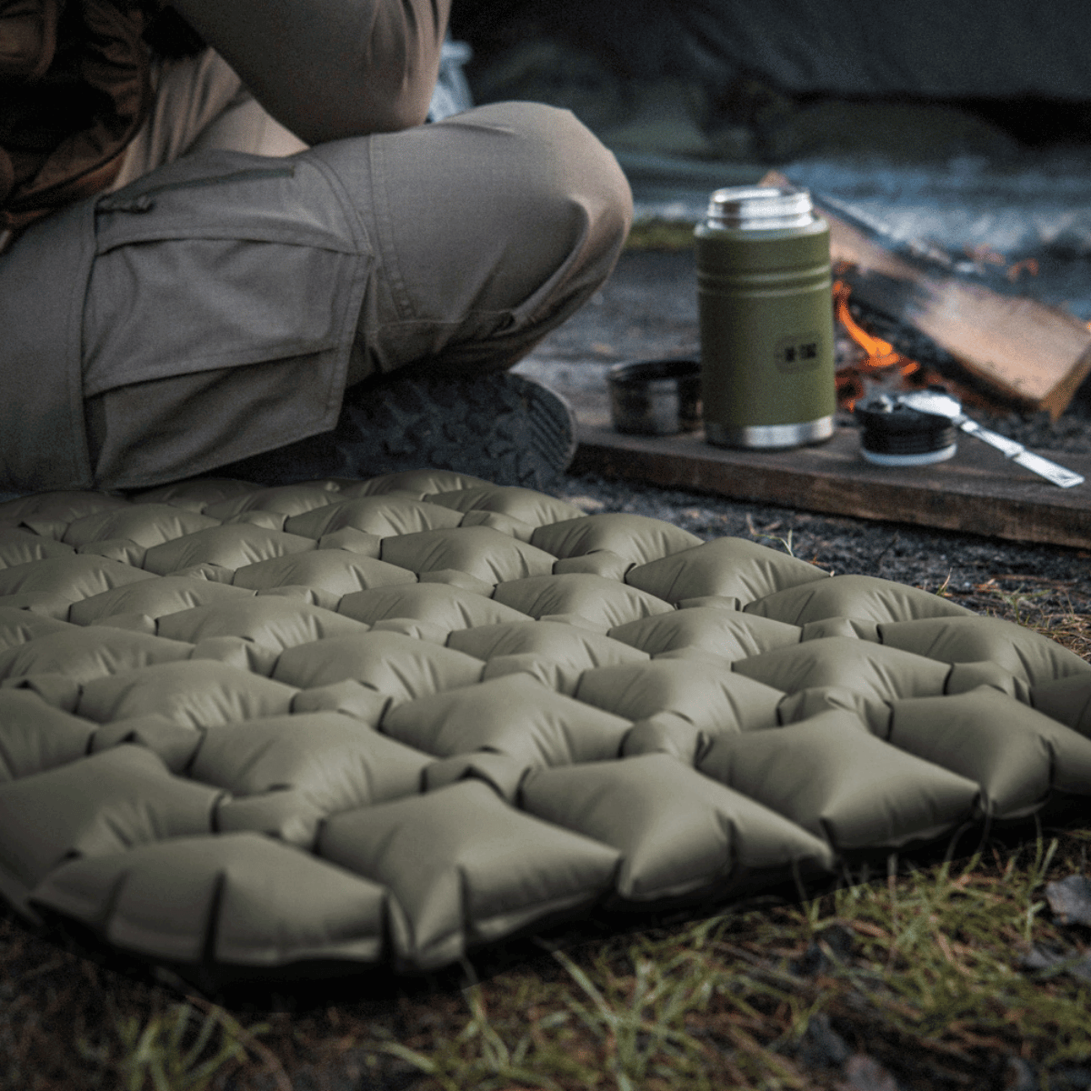 M-Tac Oppblåsbar Liggeunderlag 195x60