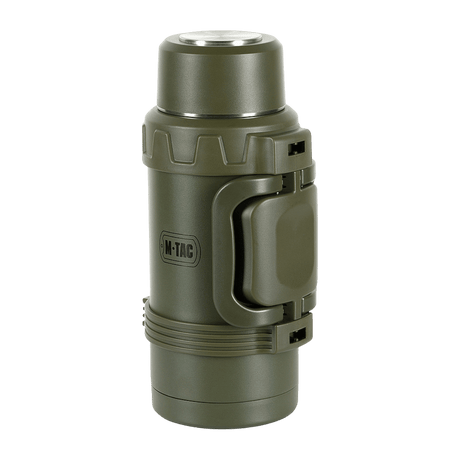 M-Tac termoflaske 1,6 L i rustfritt stål ideell for camping og piknik, dobbelvegg og laget av holdbart rustfritt stål, holder drikkevarer varme.
