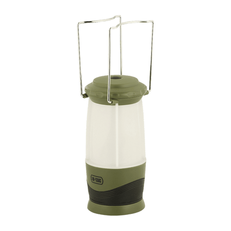 M-Tac Outdoorlampe Mat - Klassisk LED Belysning i gammeldags design med melkehvit lysspreder, egnet for camping, jakt og fiske.