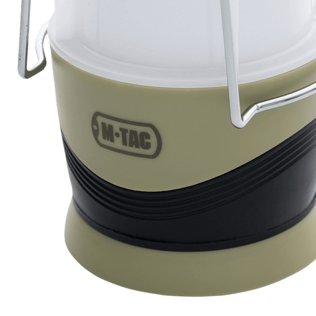 M-Tac Outdoorlampe Mat - Klassisk LED Belysning, klassisk design med melkehvit lysspreder for campere, jegere og fiskere.