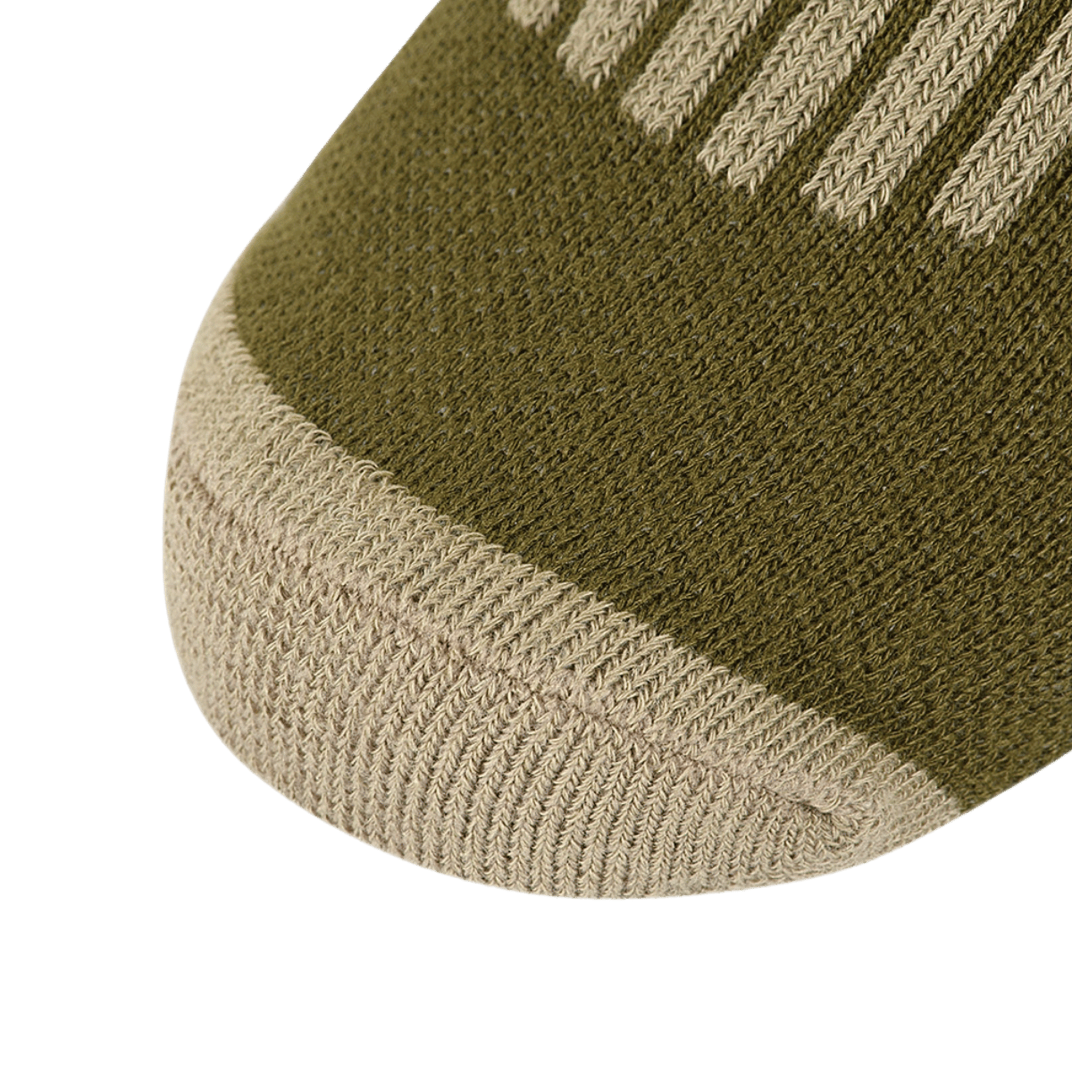 Nærbillede af M-Tac Coolmax 75% XLong Sokker med elastisk og åndbart design til maksimal komfort og termoregulation.