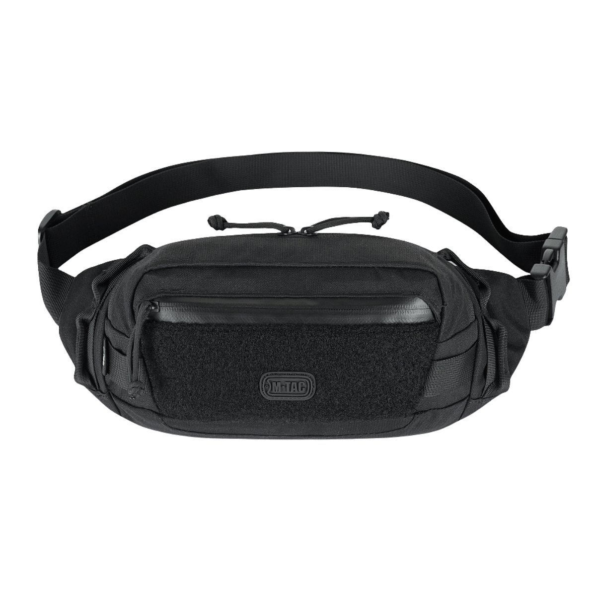 Mørk M-Tac Bæltetaske Gen.II i slidstærkt polyester med lynlåse og justerbar rem, perfekt til praktisk opbevaring.