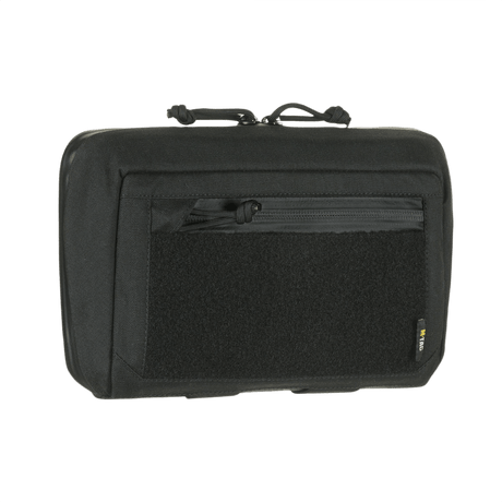 M-Tac Admin Pouch Large Elite Gen.II i svart Cordura 500D med AquaGuard-glidelås og Velcro-panel for patches