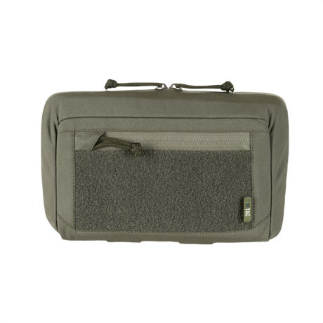 M-Tac Admin Pouch Large Elite Gen.II i robust Cordura 500D med AquaGuard-glidelås og Velcro-panel for patches i frontlomma