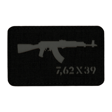 M-Tac AKM 7,62x39 Laser Cut-patch med Velcro for taktisk bruk, holdbart Cordura 500D, designet for militær og friluftsaktiviteter.