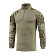 M-Tac Combat Shirt Gen.II Pro NYCO Extreme designet til sommerbrug med komfort og slidstyrke, camouflageærmer, forsidebillede.
