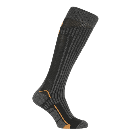 M-Tac Coolmax 75% Lange Sokker i sort med anatomisk pasform og komfortable funktioner til daglig brug.