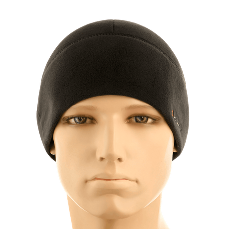 M-Tac Fleece Watch Cap Light Polartec vinterhue i sort, lavet af holdbar Micro Series fleece for varmeisolering og vindbeskyttelse.