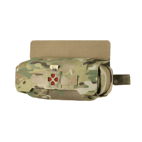 M-Tac Horizontal Medical Pouch ROLL Elite i Cordura 500D, multi-camouflage, monteringsvennlig medisinsk pouch for plate carrier.