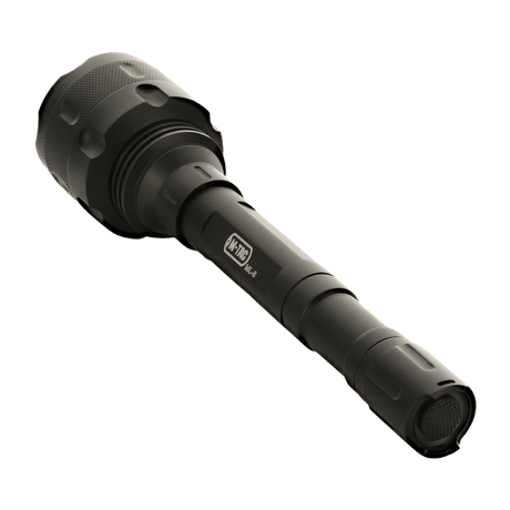 M-Tac Lommelykt ML-8 kraftig lommelykt, støtresistent, vanntett, anodisert aluminium, ideell for utendørs og fritid, opptil 800 lumen.