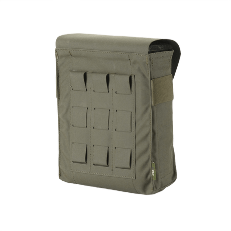 M-Tac Pouch til M249 Cartridge Box Closed i Cordura 500D, designet for 200 patroner med velcroklaff og elastikkrem for sikker montering