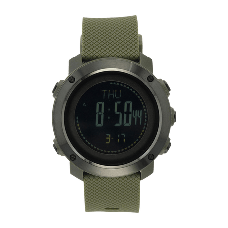 M-Tac multifunksjonelt taktisk ur med avanserte funksjoner som altimeter, barometer og vannavvisende design for friluftsliv og militærbruk