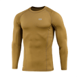 M-Tac Level I Polartec Thermal Shirt i brun med anatomisk passform, for optimal termoregulering, perfekt som vinter baselag.