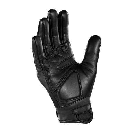 Sort M-Tac Handsker Nomex Assault Tactical Mk.7 med non-slip håndflader, designet til taktisk brug og skydning, brandbestandig.