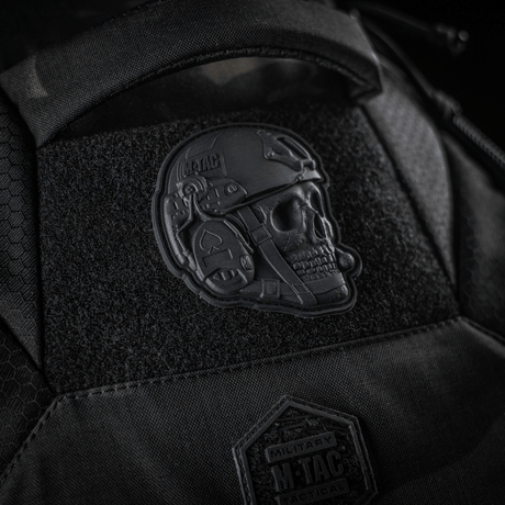 M-Tac Patch Operator 3D PVC med realistisk design og Velcro, morale patch for taktisk utstyr, klær eller veske, 6x7 cm.