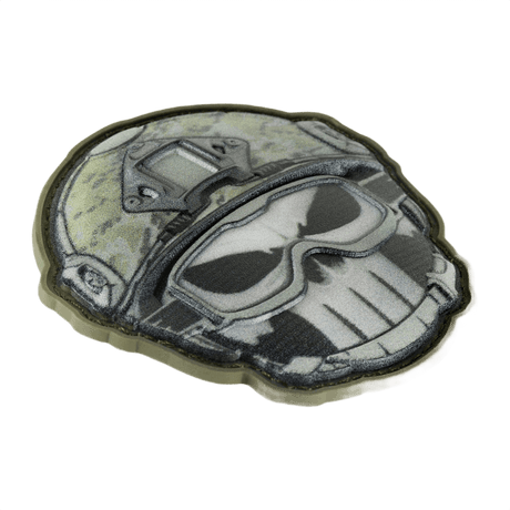 M-Tac Patch Emoji #1 PVC med 3D-effekt, morsom og taktisk morale patch til klær eller utstyr. Perfekt for å uttrykke følelser. Størrelse: 6.5 cm.