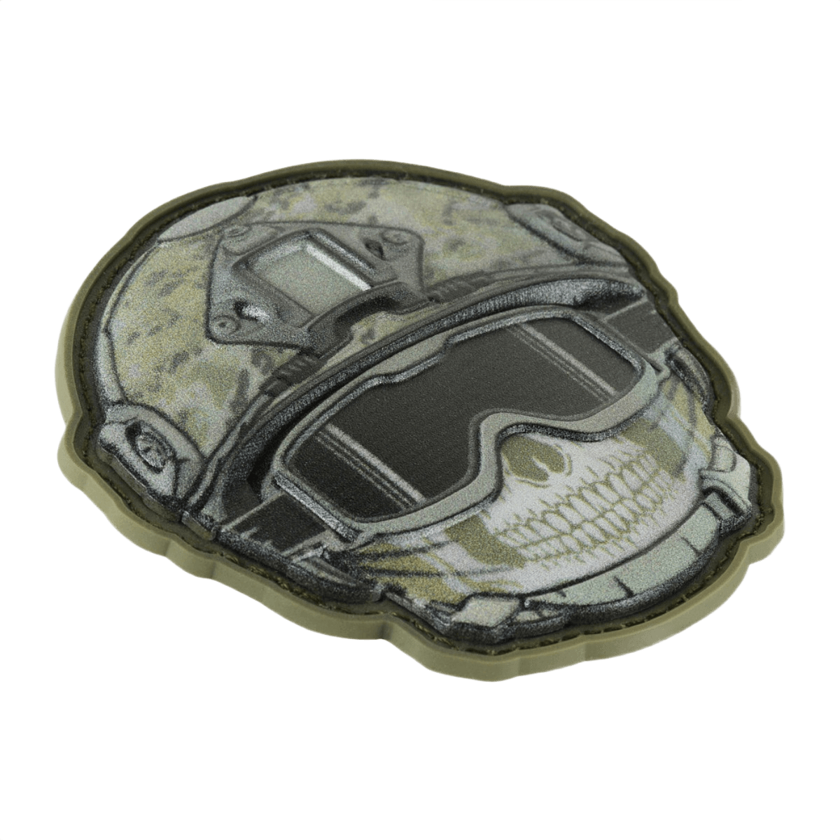 M-Tac Patch Emoji #15, PVC 3D morale patch med Velcro, perfekt til tøj, taske eller udstyr. Størrelse: 6.5 x 6.5 cm.