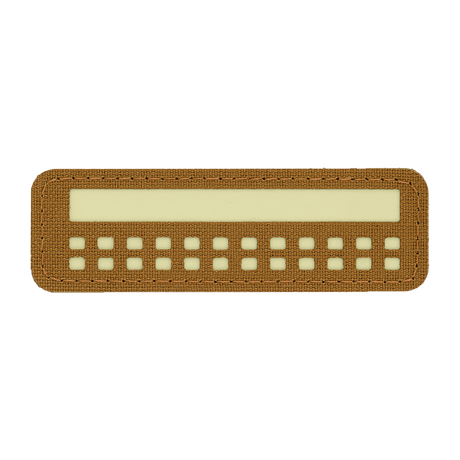 M-Tac Patch Flag 25x80 Mini Squares i Cordura 500D med velcrofeste og presis Laser Cut-design, taktisk og moderne stil.