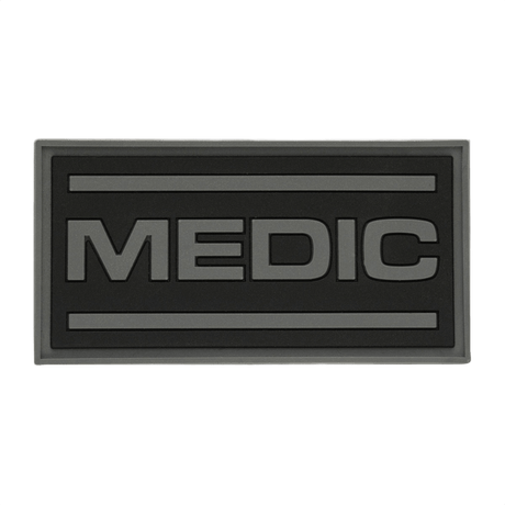 M-Tac Patch Medic PVC 3D for medisinsk personell, laget av fleksibelt PVC med 3D-effekt og Velcro for enkel festing, 70x35 mm.
