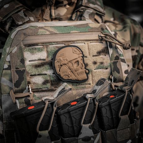 M-Tac Patch Operator 3D PVC med Velcro på taktisk utstyr, perfekt som morale patch, realistisk design, størrelse 6 x 7 cm.