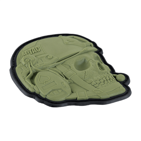 M-Tac Patch Operator 3D PVC med realistisk design og Velcro, perfekt for klær, veske eller taktisk utstyr. Størrelse: 6 x 7 cm.