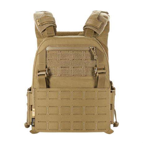 M-Tac Plate Carrier Cuirass Elite Gen.II taktisk vest med Duraflex hurtigspenner og Cordura 500D-materiale, ESAPI Medium-plater kompatibel.