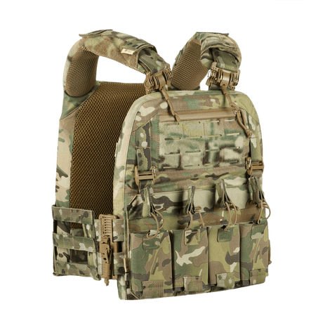 M-Tac Plate Carrier Cuirass FAST XL QRS beskyttervest for ESAPI-plater, designet med slitesterkt Cordura og hurtiglåssystem.