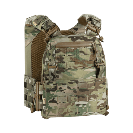 M-Tac Plate Carrier Cuirass FAST Elite Gen.II i Cordura 500D, avansert taktisk vest for ESAPI Medium-plater, kamuflasjemønster.
