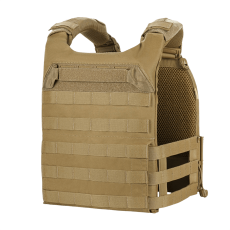 Alt-tag: M-Tac Plate Carrier Cuirass FAST Elite Gen.II avansert taktisk vest med Duraflex hurtigspenner og Cordura 500D-materiale.