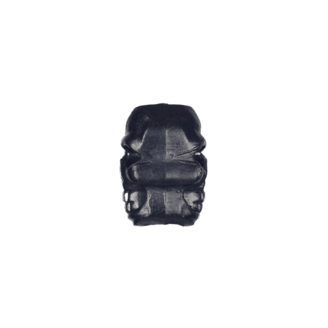 M‑Tac Skull Stopper-perle for paracord-prosjekter, plast, hulliameter 6 mm, dekorativt tilbehør for nøkkelringer og armbånd