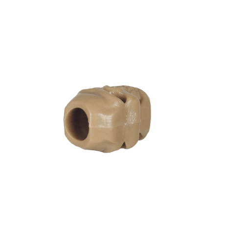 M‑Tac Skull Stopper-perle i plast for paracord-prosjekter, egnet for nøkkelringer og tilbehør, hulliameter 6 mm, dimensjoner 17 x 12 mm
