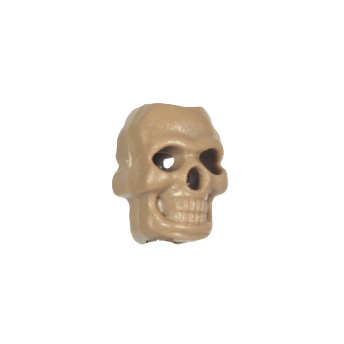 M‑Tac Skull Stopper Perle til paracord-projekter, lanyards, bælter eller armbånd, lavet af plast med en huldiameter på 6 mm.