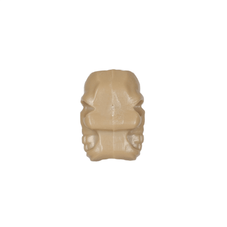 M‑Tac Skull Stopper-perle i plast, ideell for paracord-prosjekter, nøkkelringer og tilbehør, måler 17 x 12 mm, hulliameter 6 mm