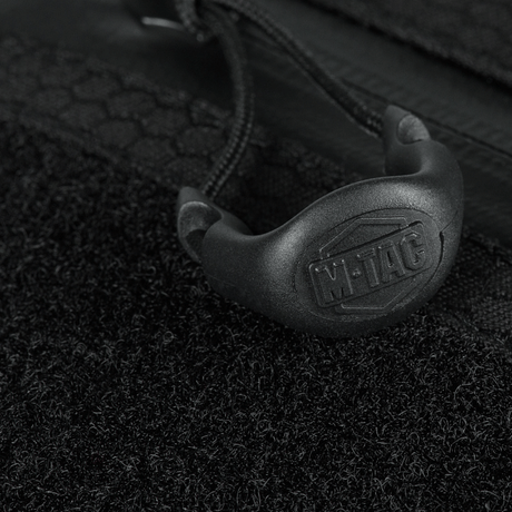 Detaljbilde av M-Tac Sling Pistolveske Elite Hex med Velcro, nærbilde av glidelås.