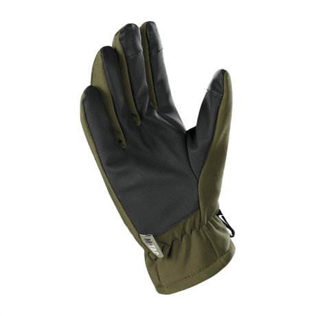 M-Tac Handsker Soft Shell Thinsulate til udendørs aktiviteter med læderforstærket greb og touchscreen-funktioner.