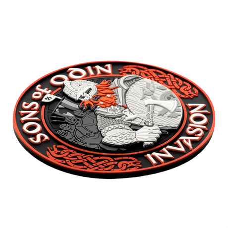 M-Tac Patch Sons of Odin 3D Velcro taktisk morale patch i PVC/rubber med 3D-effekt, perfekt for uniform eller utstyr