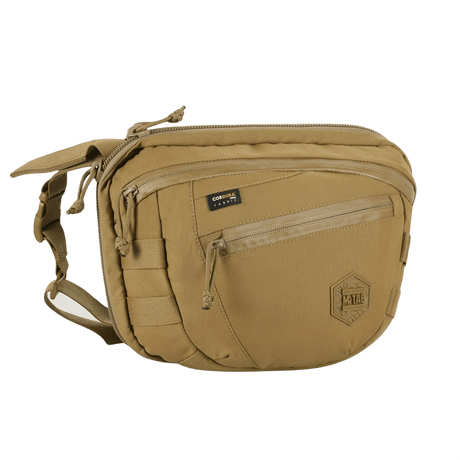 M-Tac Sphaera Hardsling Bag Large Elite med Velcro i Hex Cordura-materiale med justerbar skulderrem og MOLLE-system.